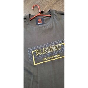 Blessed Graphic T-Shirt Mens 3XL Brown Soft Mint Condition #52